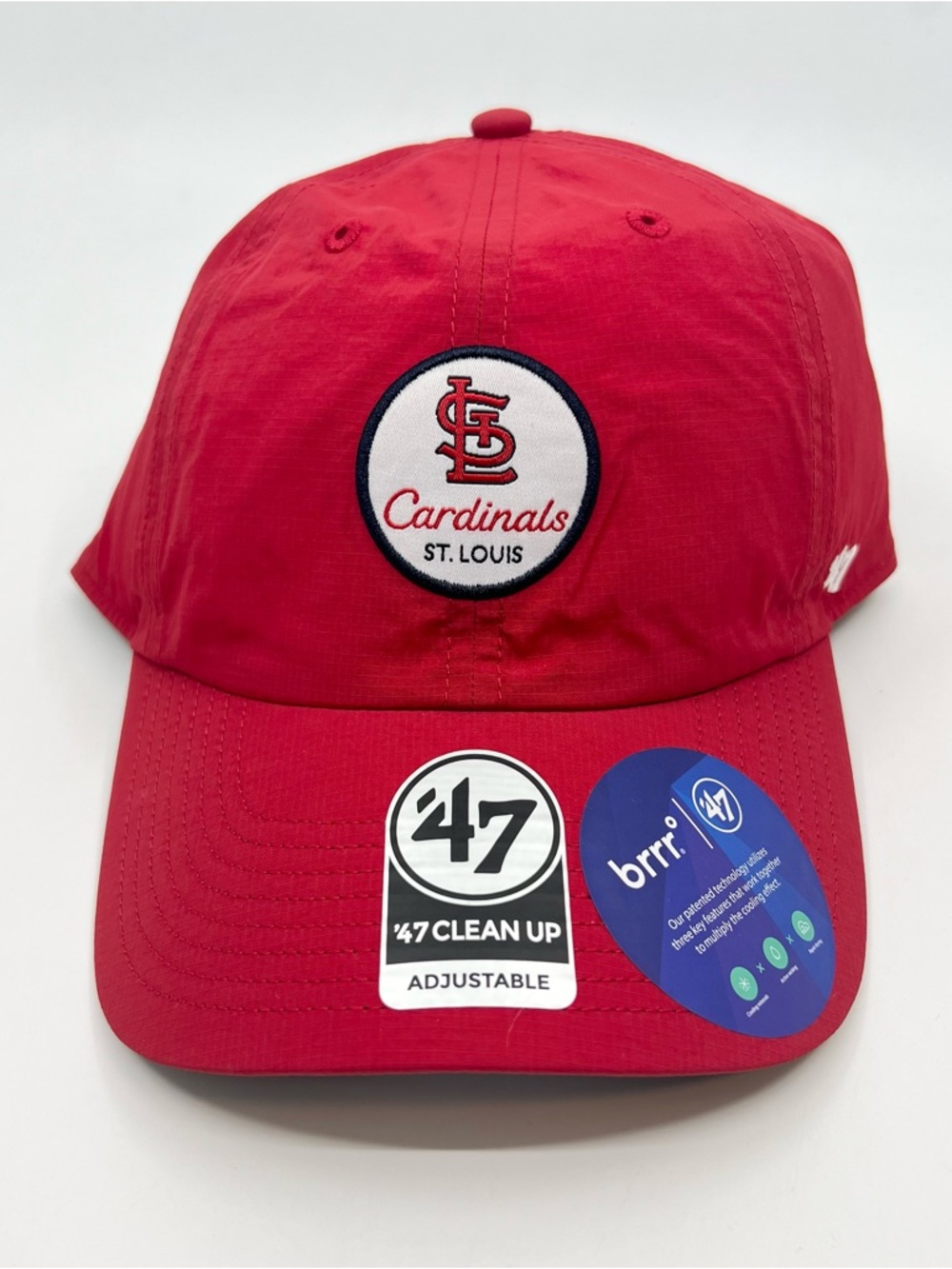 St. Louis Cardinals '47 Brand Clean Up Brrr Strapback Red Hat Cap - BRAND NEW